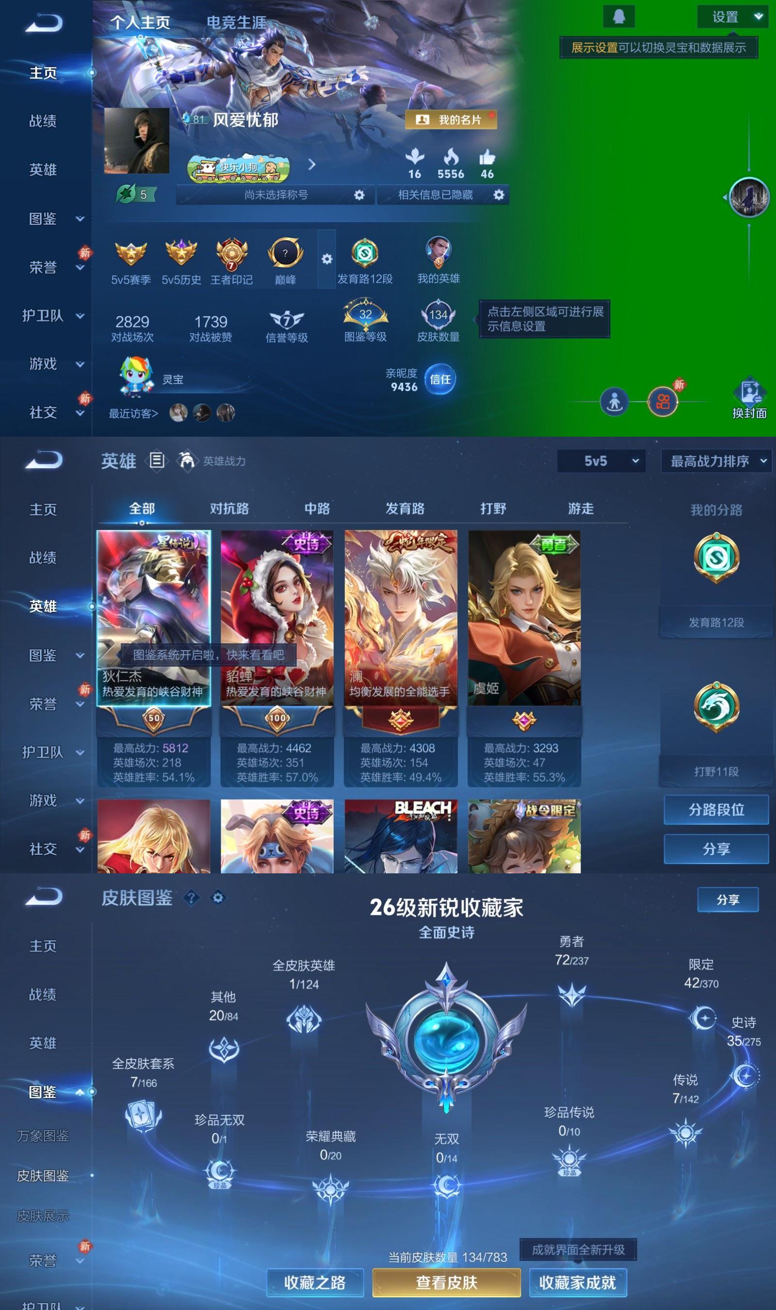 WZCMW4233645王者荣耀账号详情图2