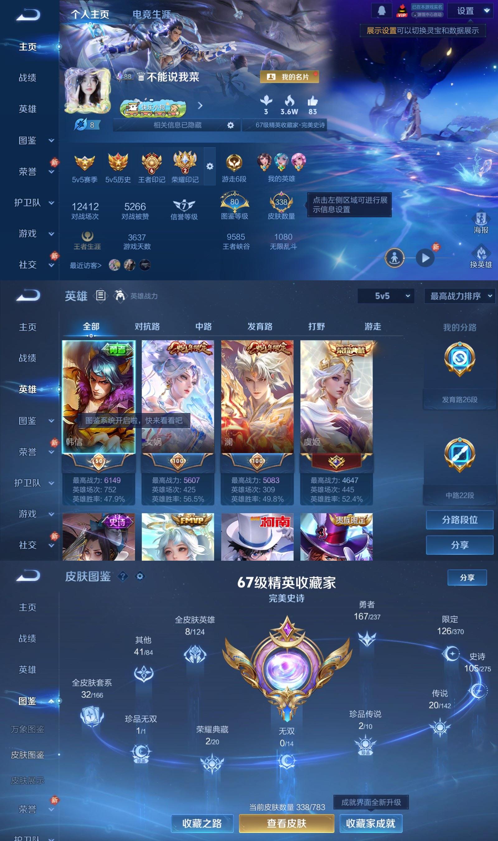 WZQM4217268王者荣耀账号详情图2