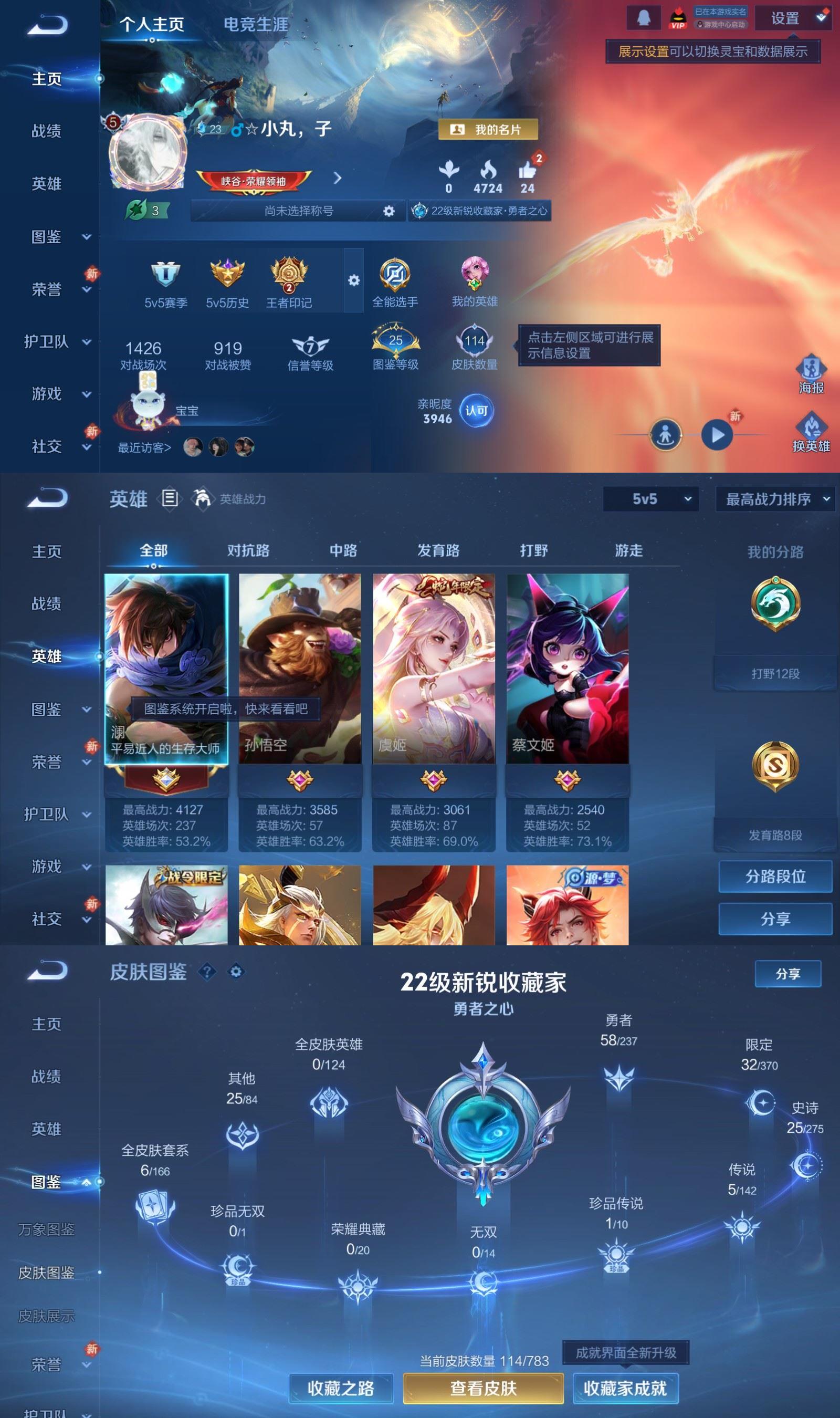 WZCMW4254712王者荣耀账号详情图2 WZCMW4254712王者荣耀账号详情图2