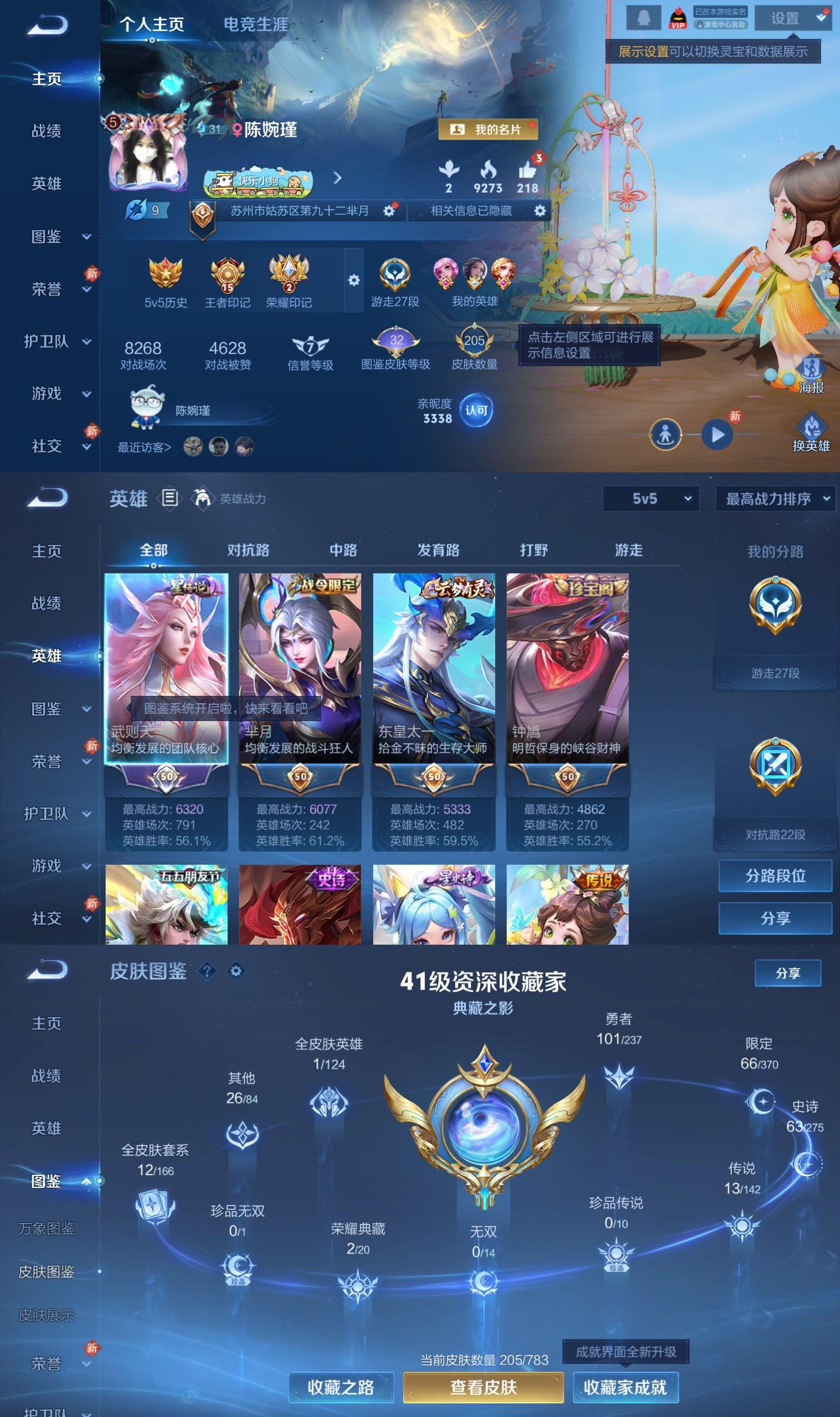 WZQM4217292王者荣耀账号详情图2