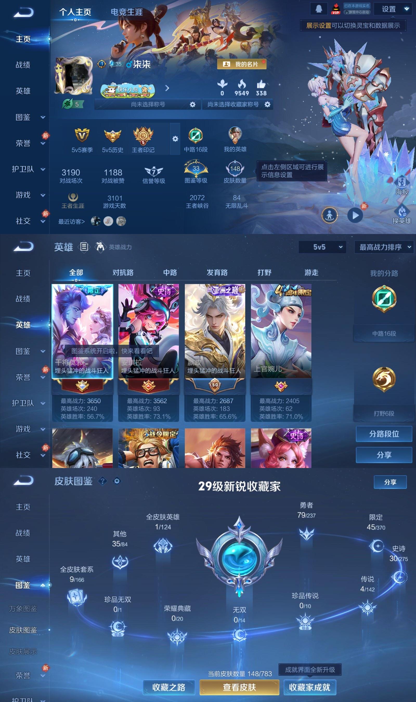 WZCMW4235973王者荣耀账号详情图2