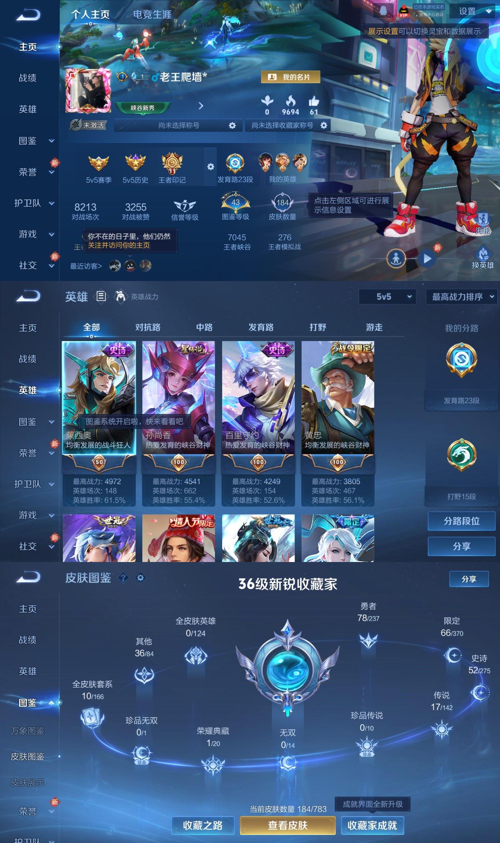 WZQM4234045王者荣耀账号详情图2