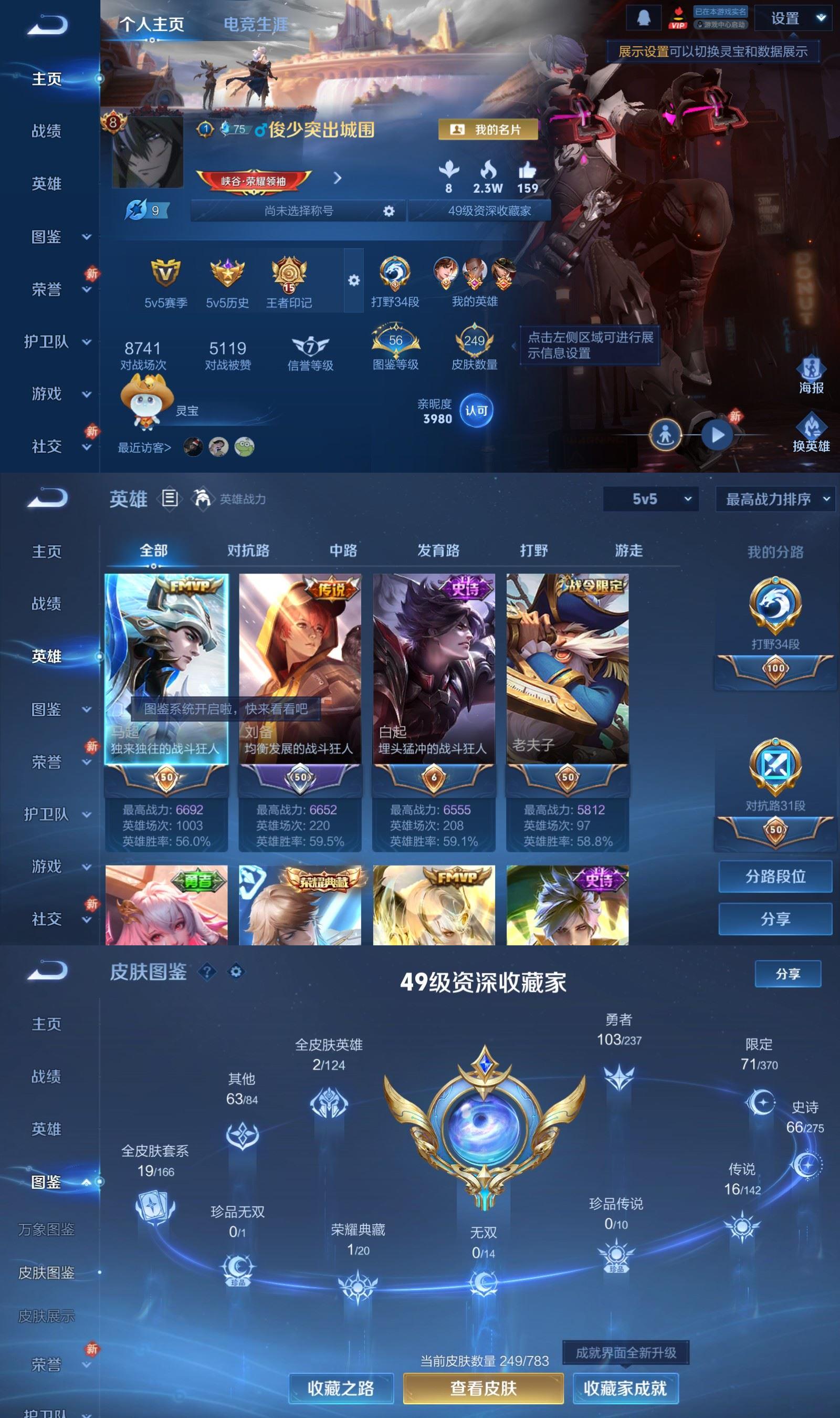 WZQM4245791王者荣耀账号详情图2 WZQM4245791王者荣耀账号详情图2