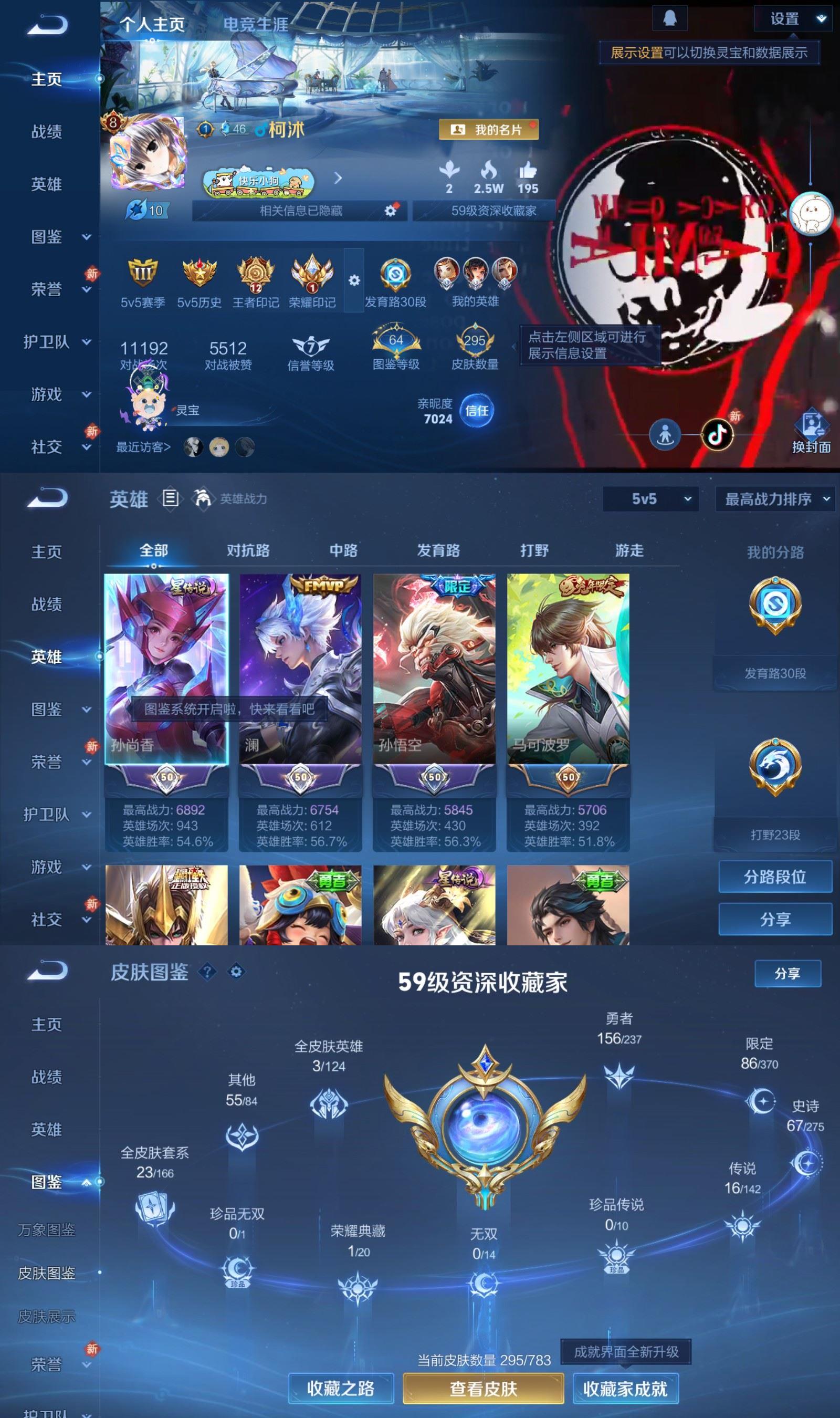 WZQM4243686王者荣耀账号详情图2