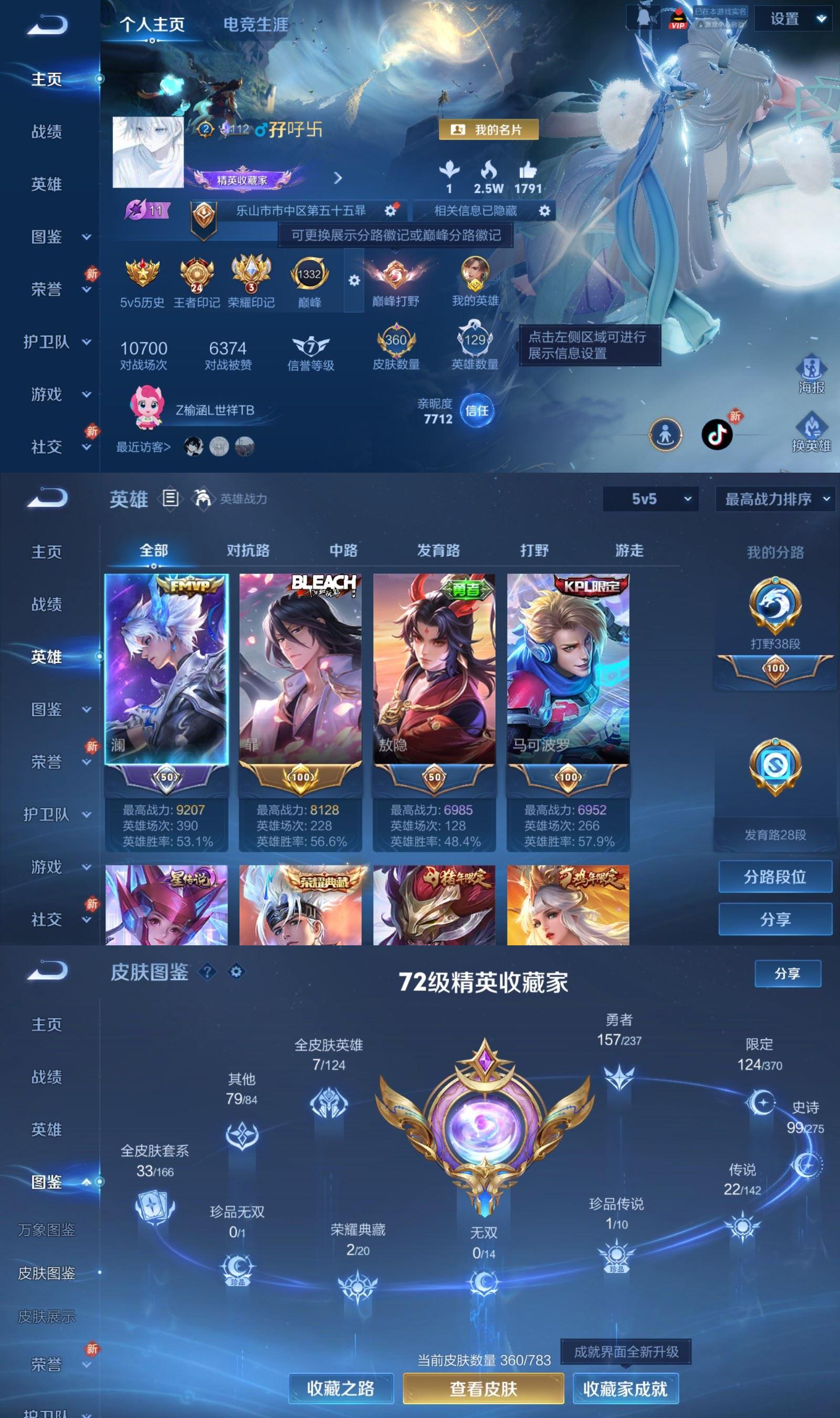 WZQM4243690王者荣耀账号详情图2 WZQM4243690王者荣耀账号详情图2