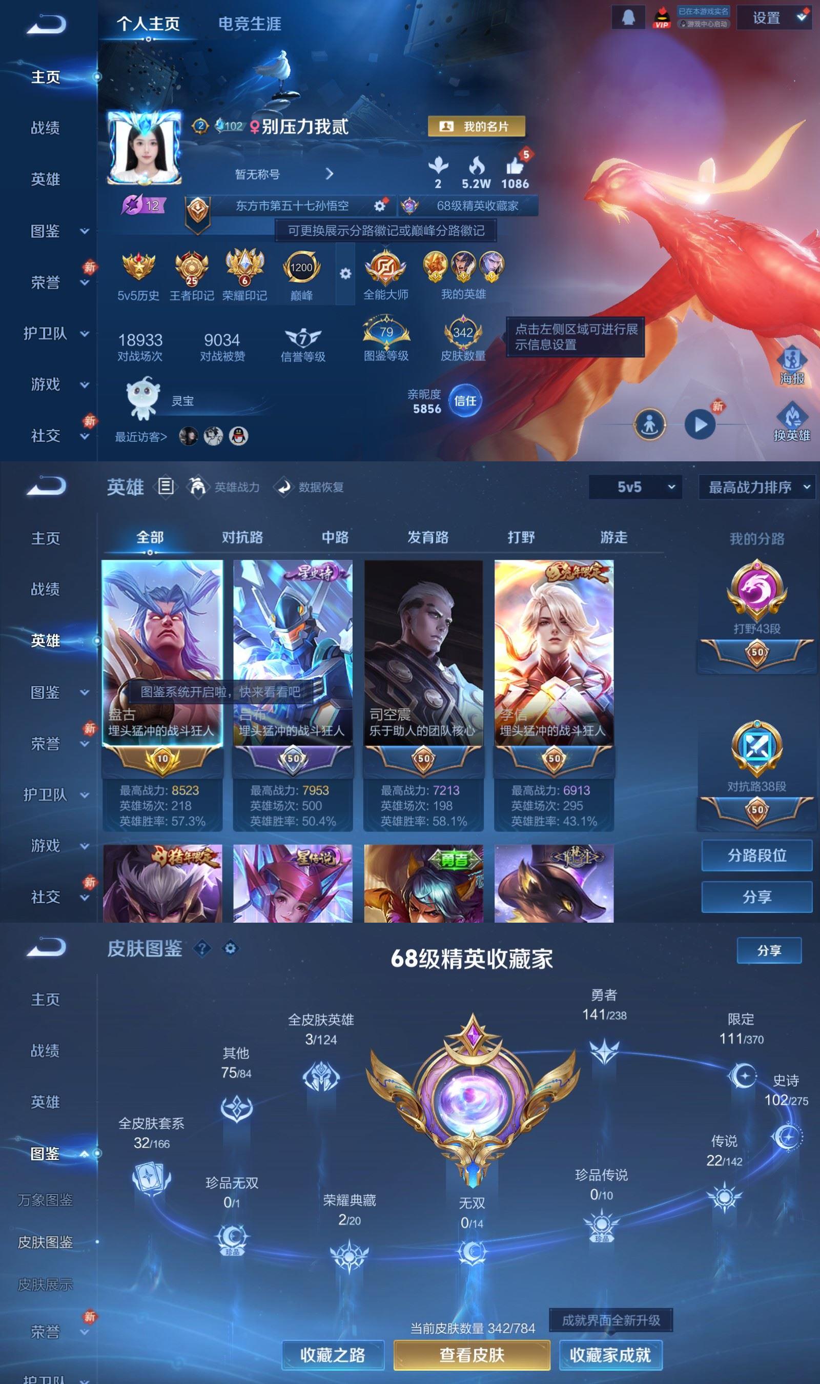 WZQM4248475王者荣耀账号详情图2 WZQM4248475王者荣耀账号详情图2