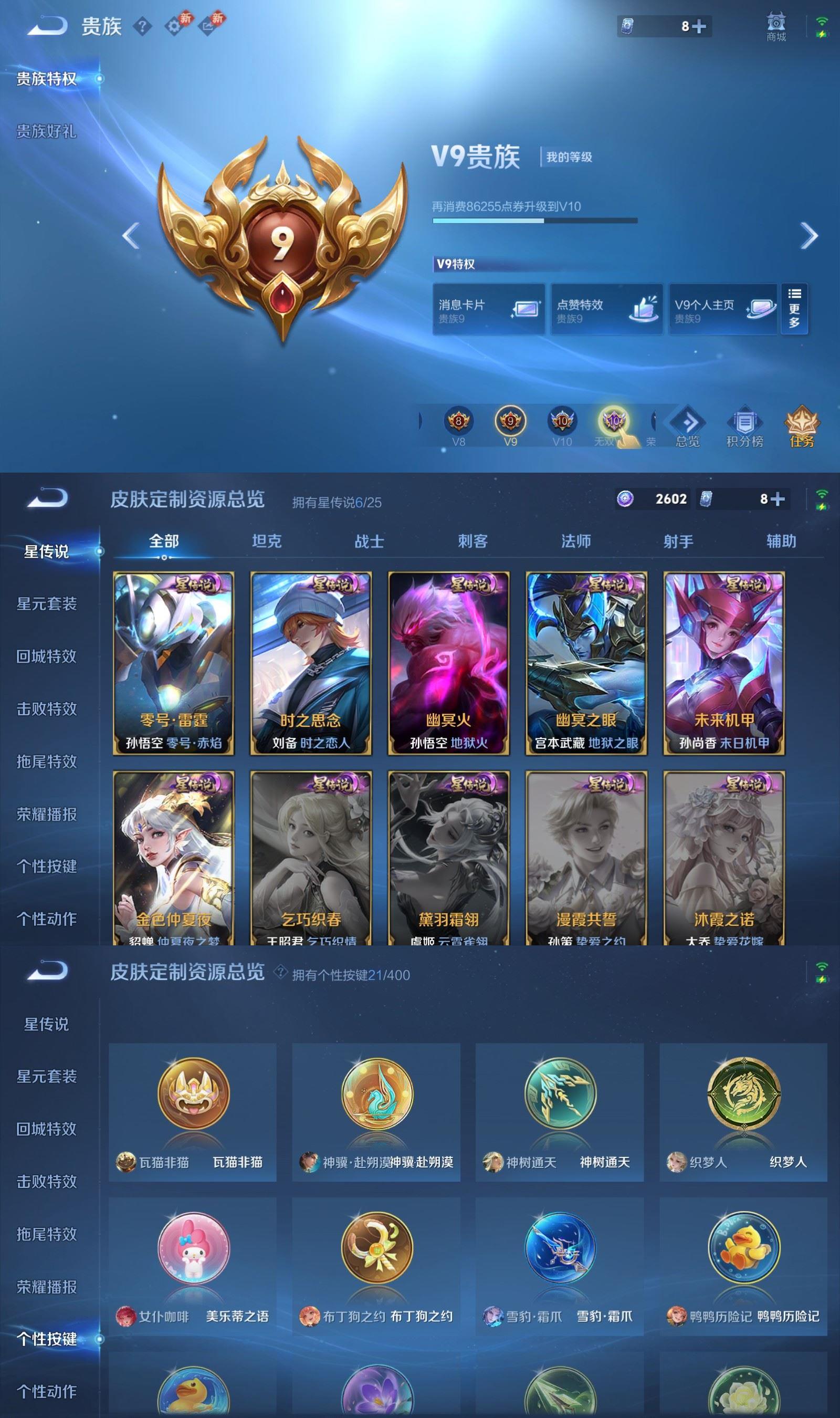 WZQM4248601王者荣耀账号详情图8