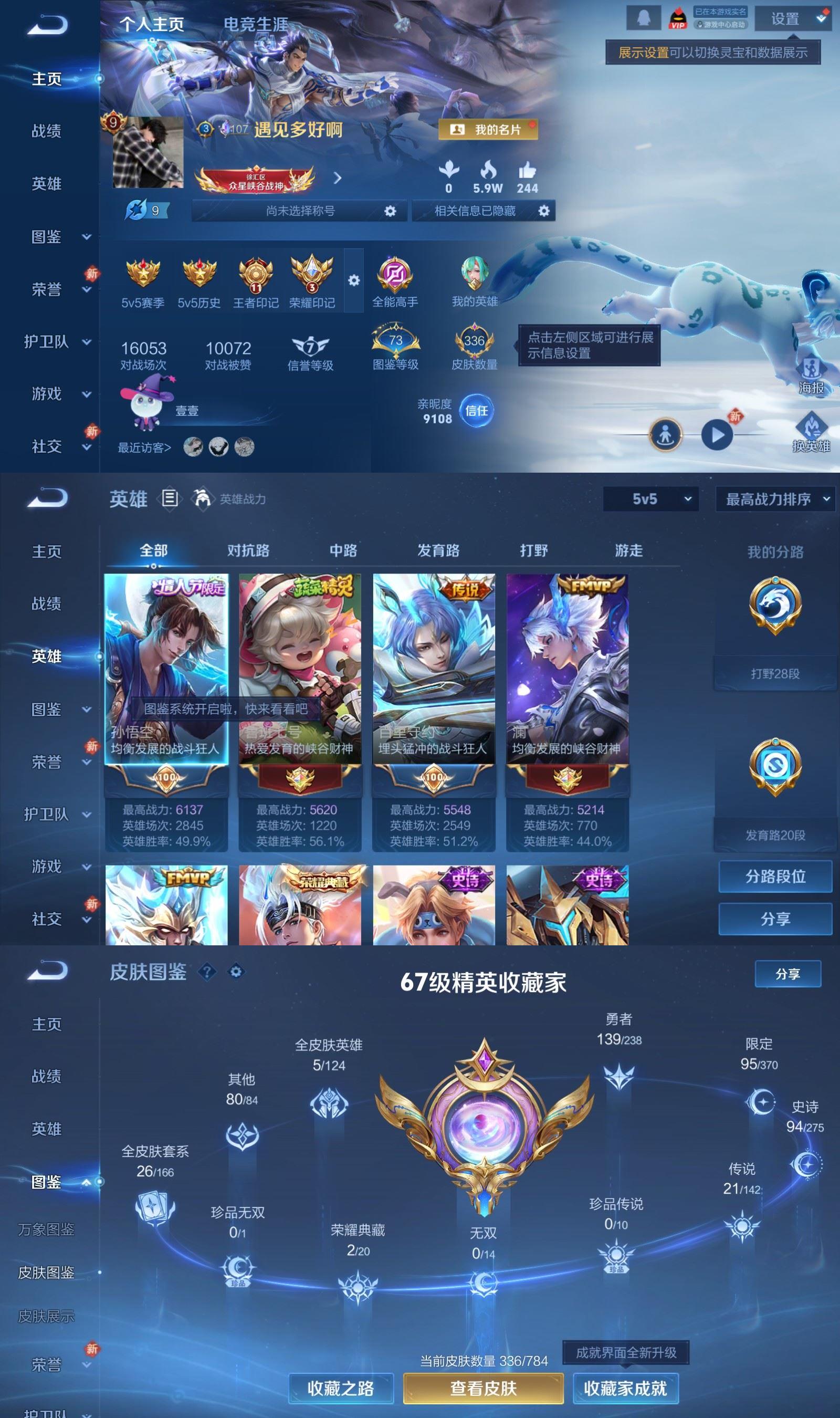 WZQM4248601王者荣耀账号详情图2