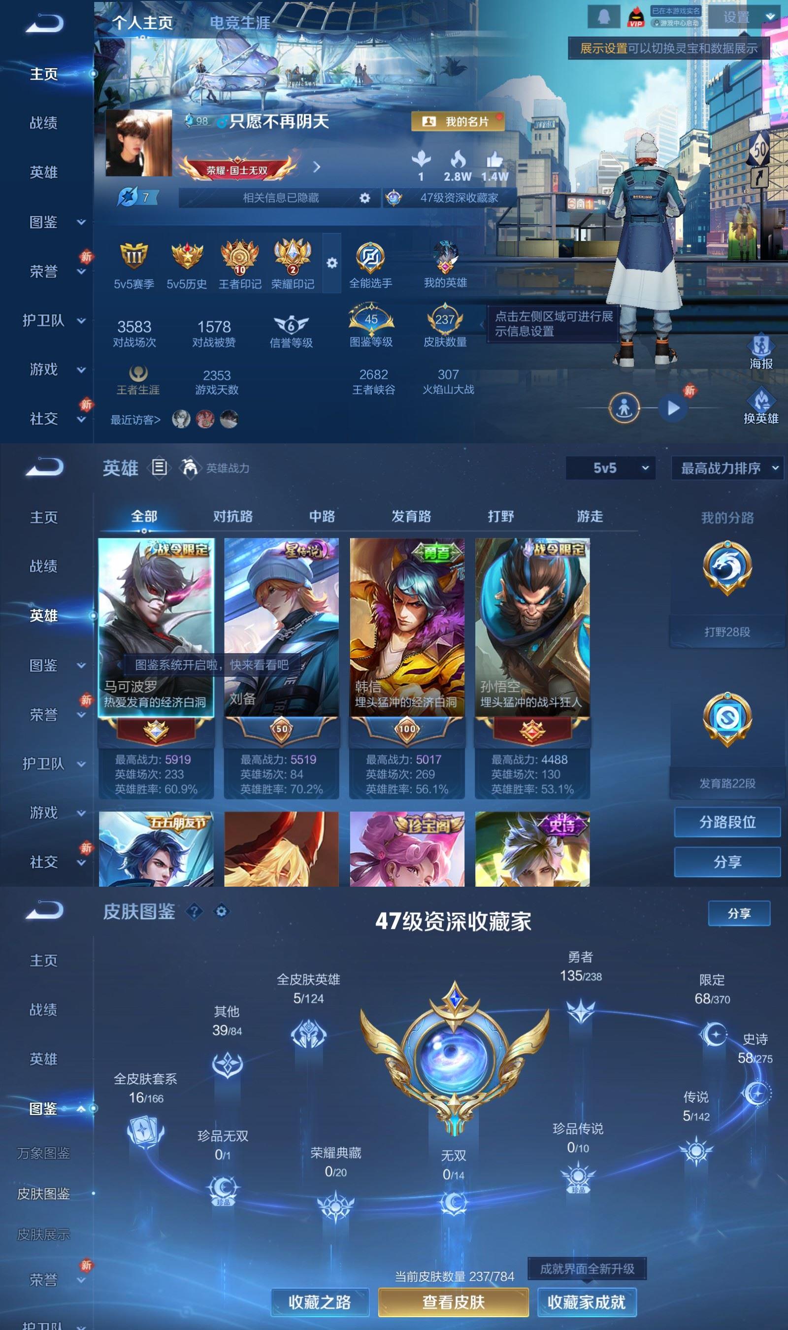 WZCMW4273734王者荣耀账号详情图2