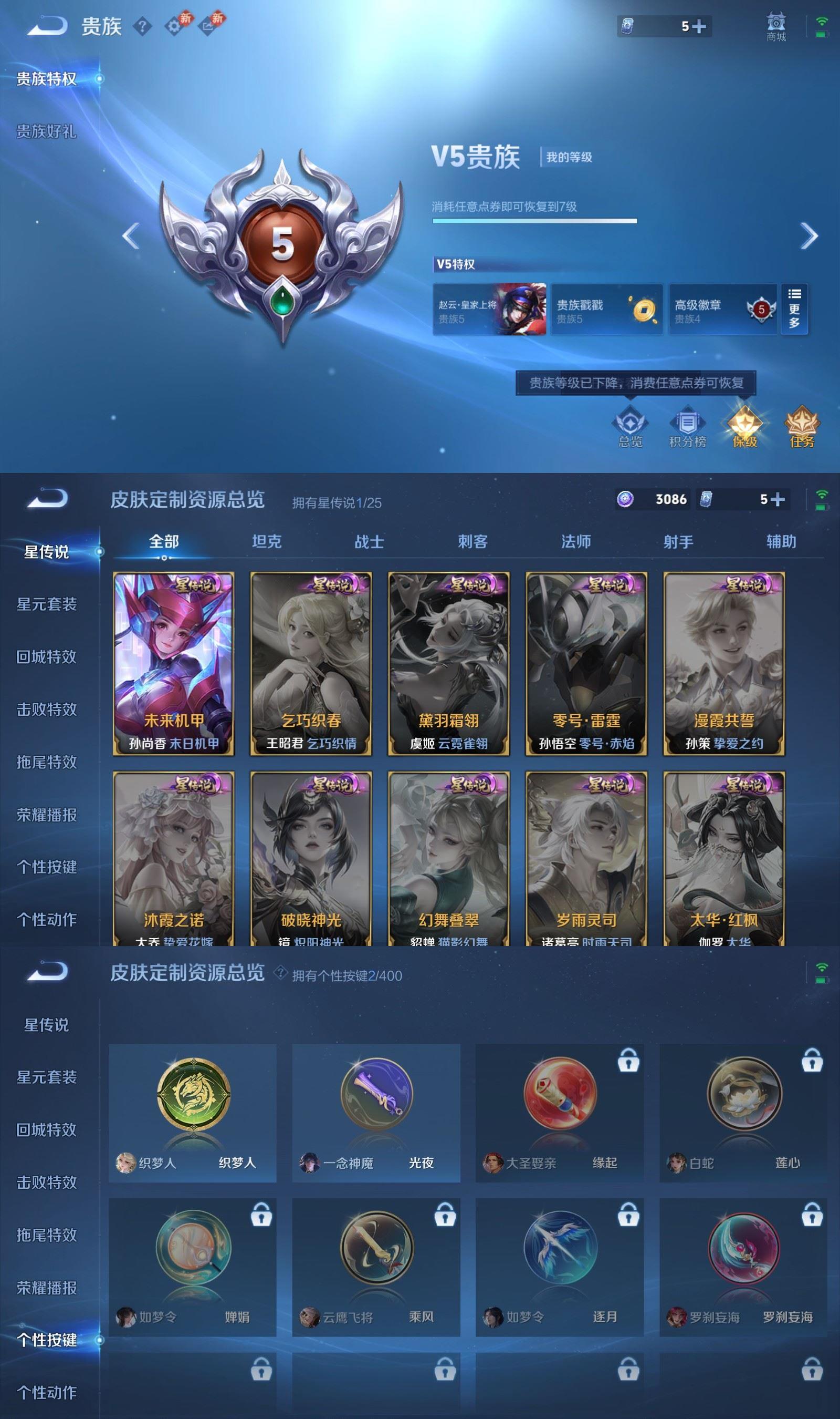 WZQM4254370王者荣耀账号详情图7