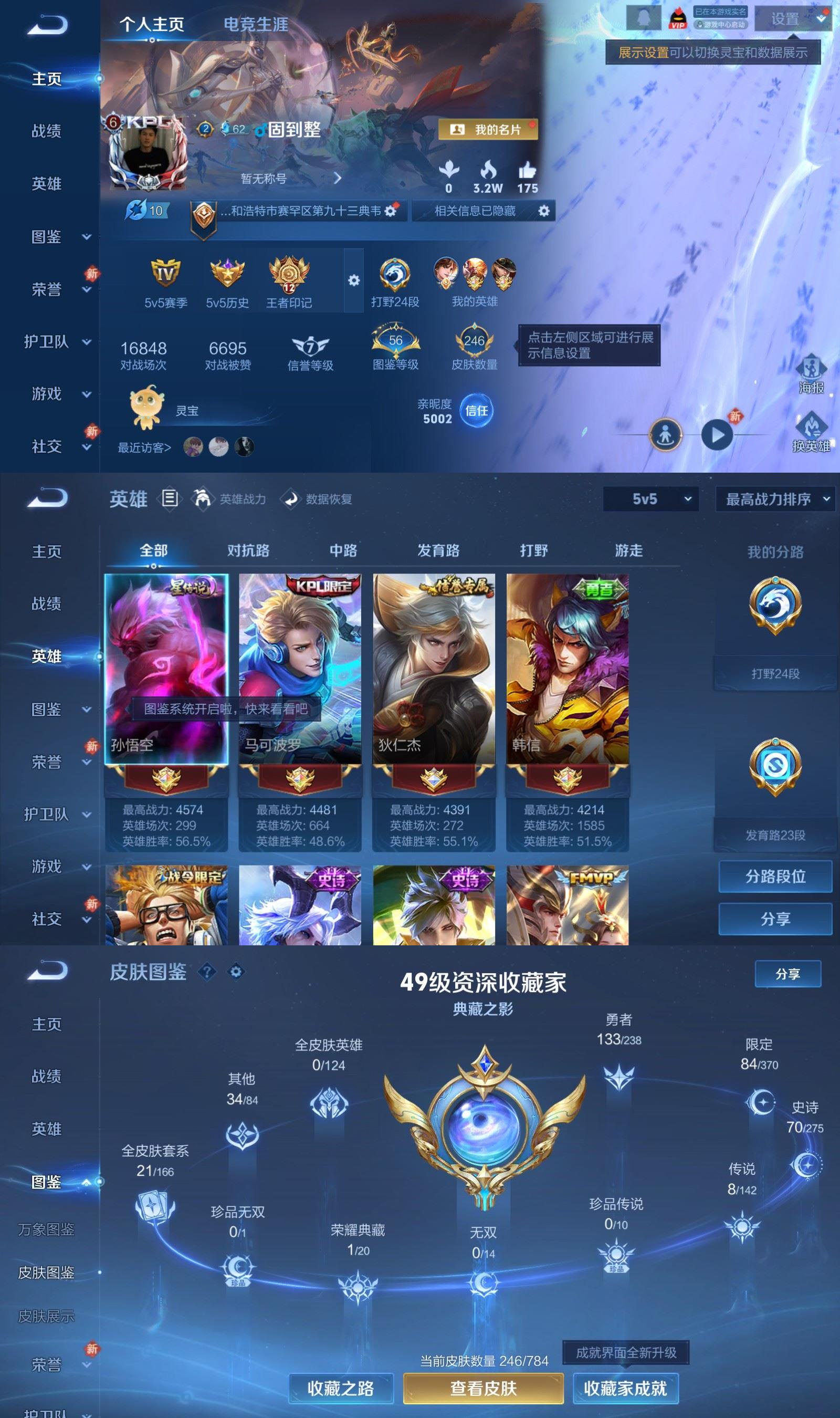 WZQM4254368王者荣耀账号详情图2