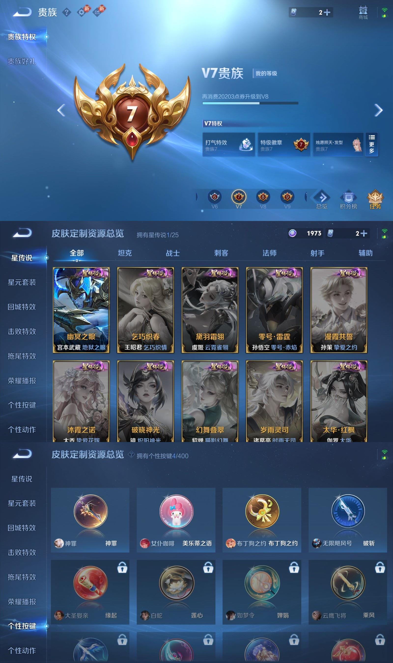 WZQM4266733王者荣耀账号详情图6 WZQM4266733王者荣耀账号详情图6