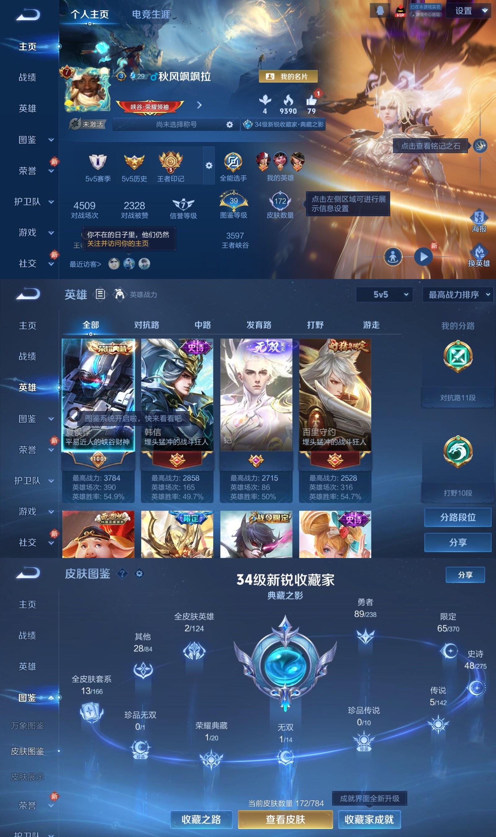 WZQM4266733王者荣耀账号详情图2 WZQM4266733王者荣耀账号详情图2