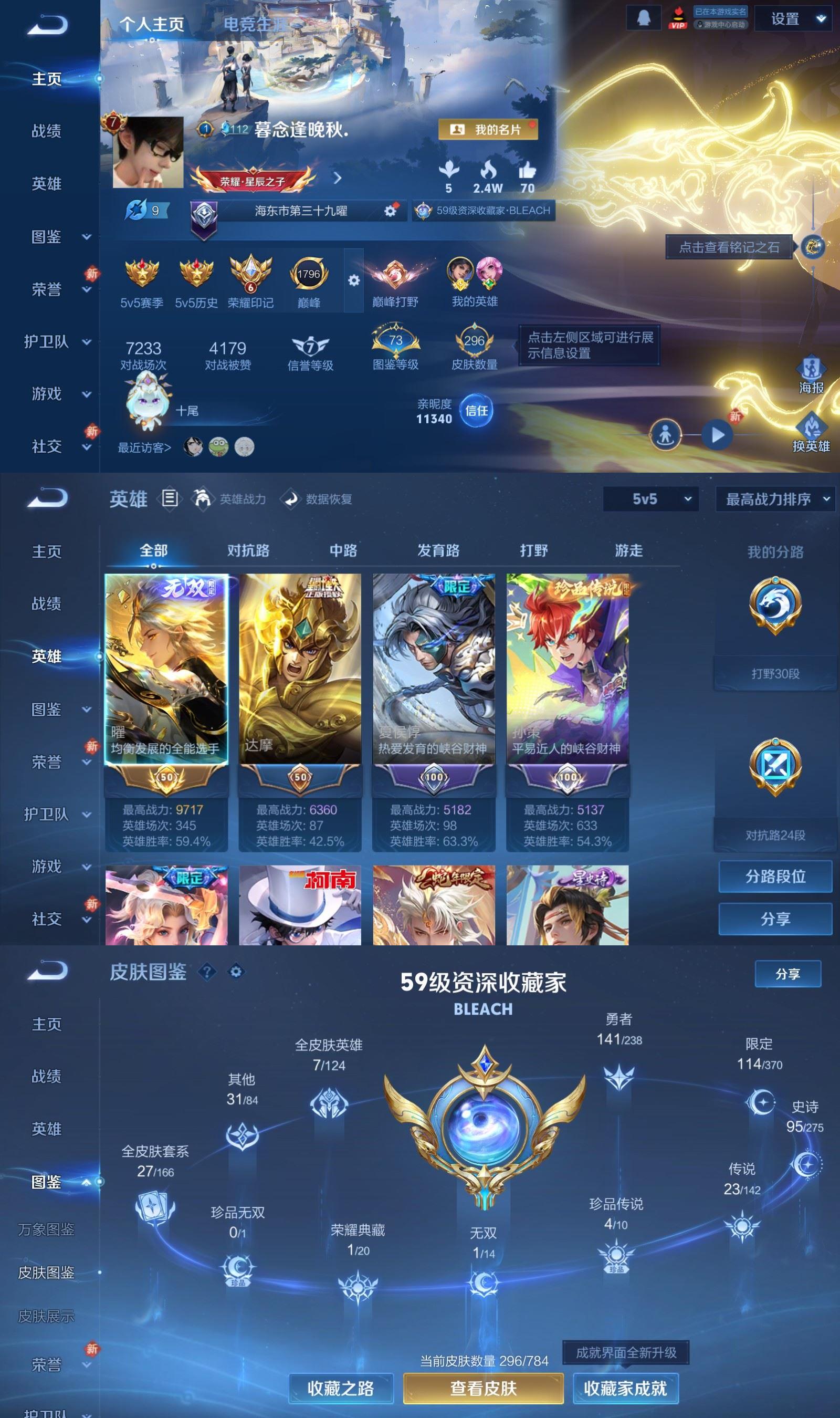 WZQM4275412王者荣耀账号详情图2