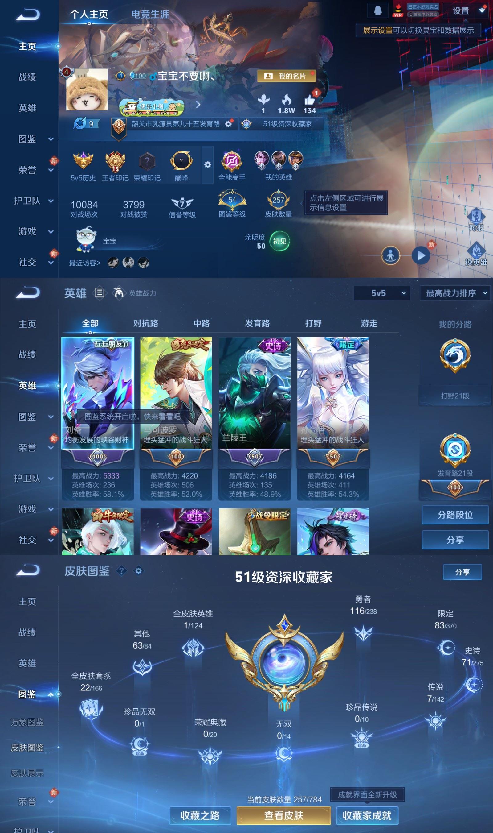 WZQM4275397王者荣耀账号详情图2