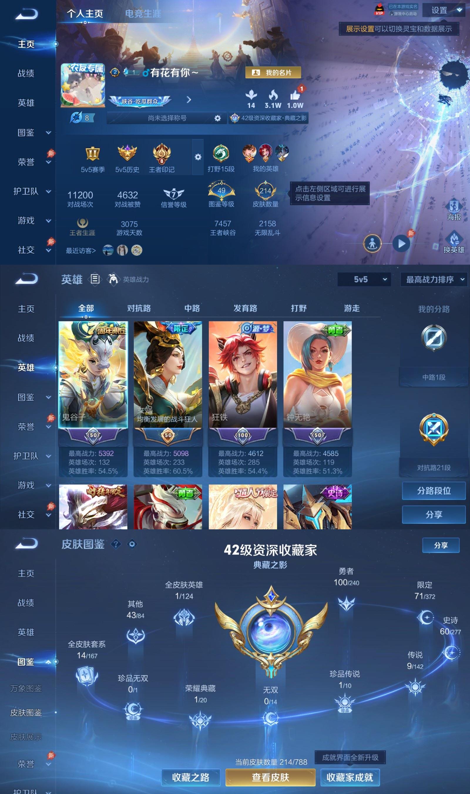 WZQM4300480王者荣耀账号详情图2