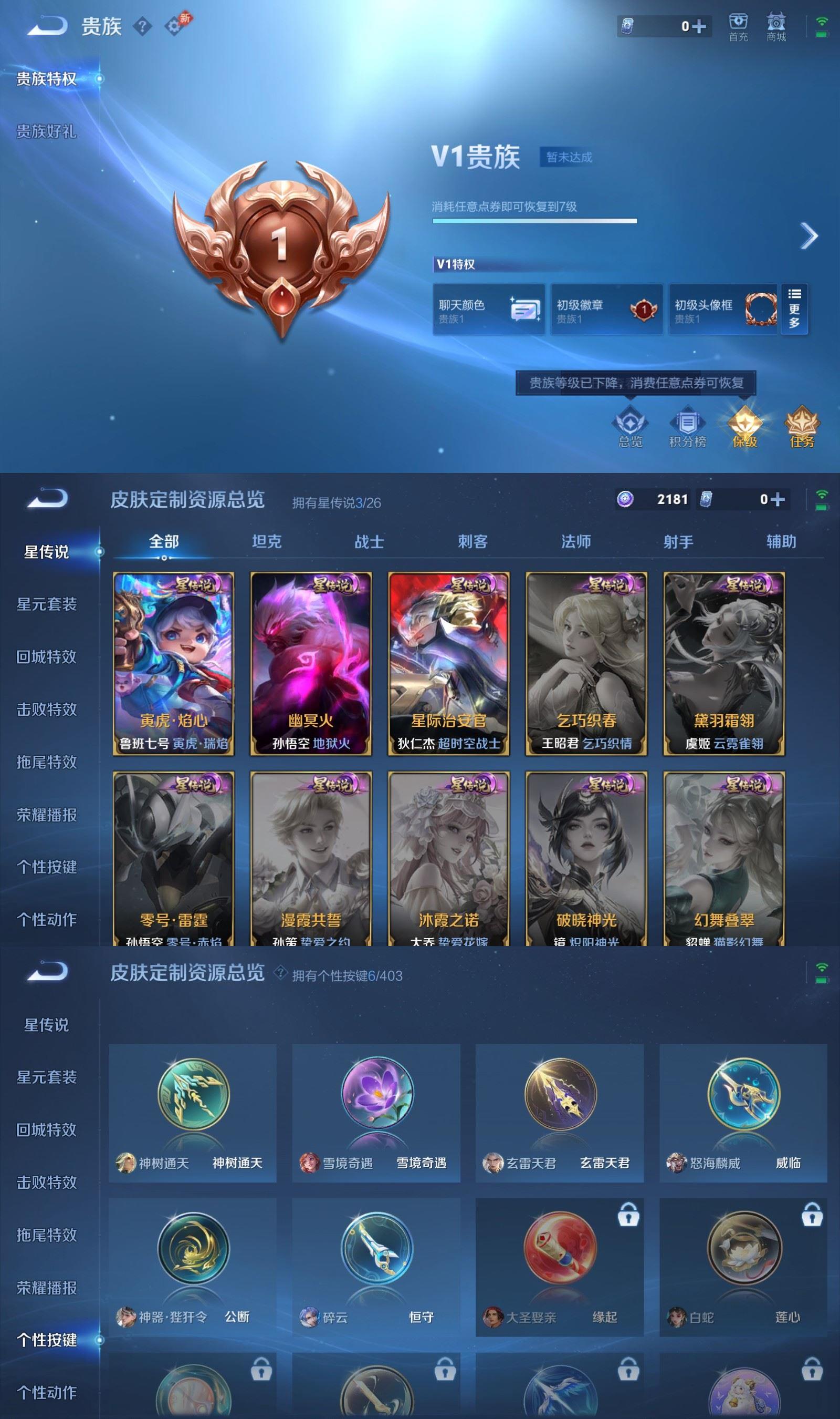 WZQM4289709王者荣耀账号详情图7