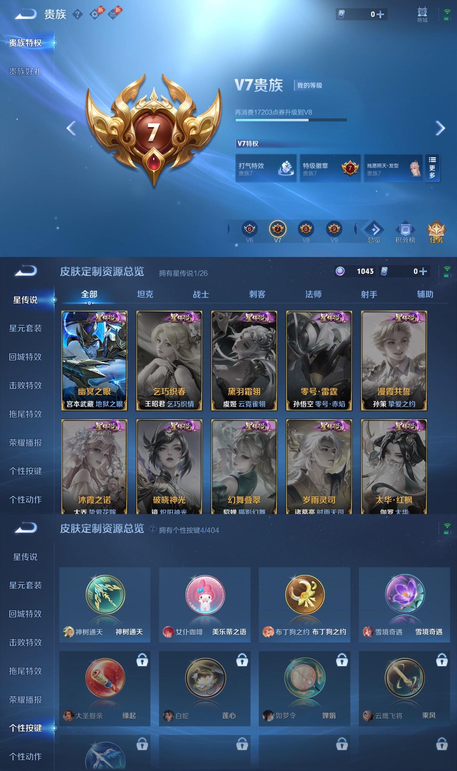 WZQM4336237王者荣耀账号详情图7