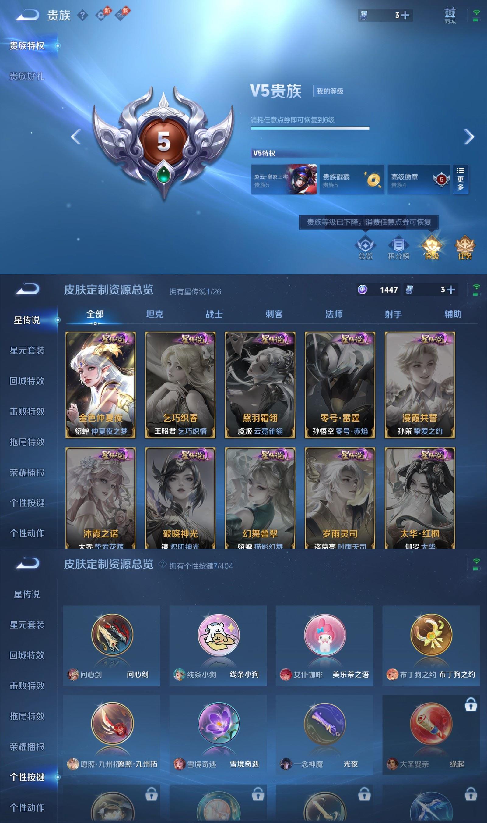 WZCMW4327504王者荣耀账号详情图4