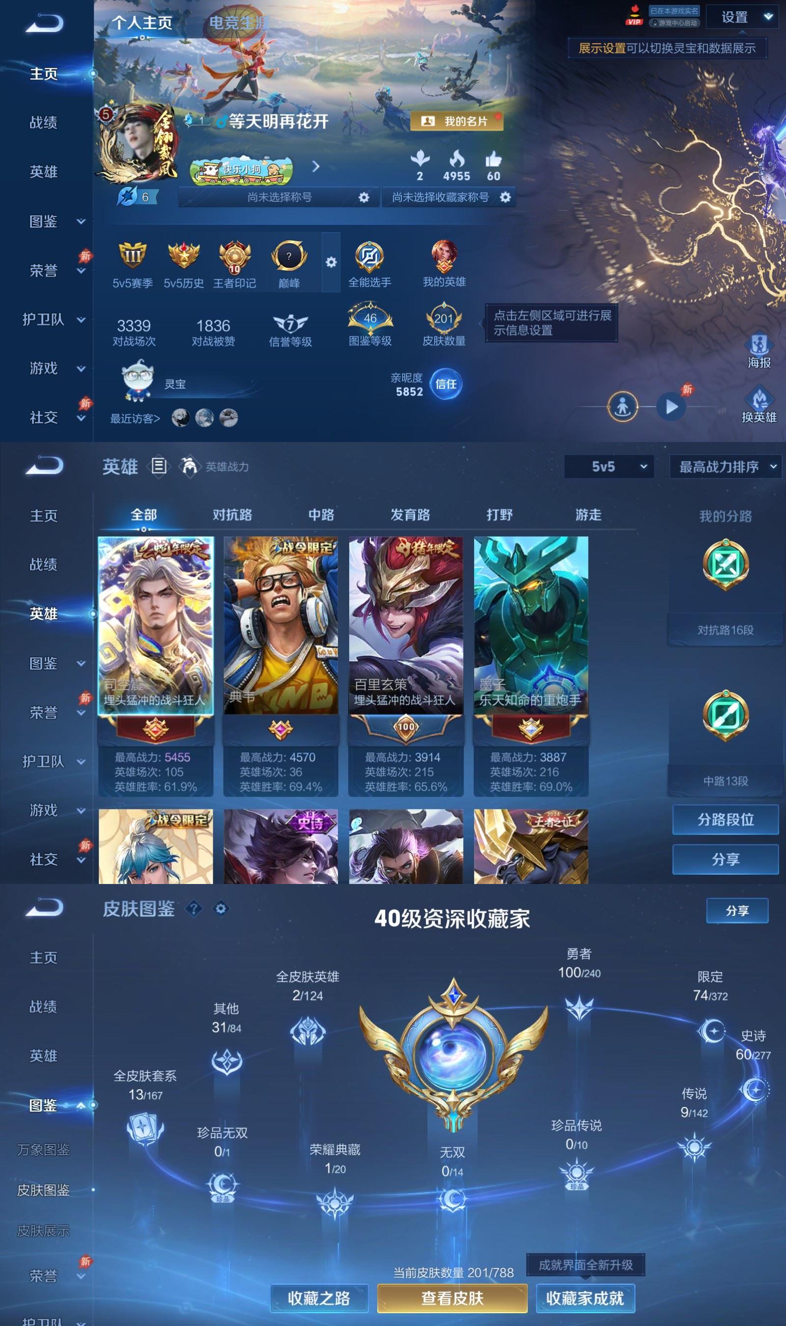 WZCMW4327516王者荣耀账号详情图1