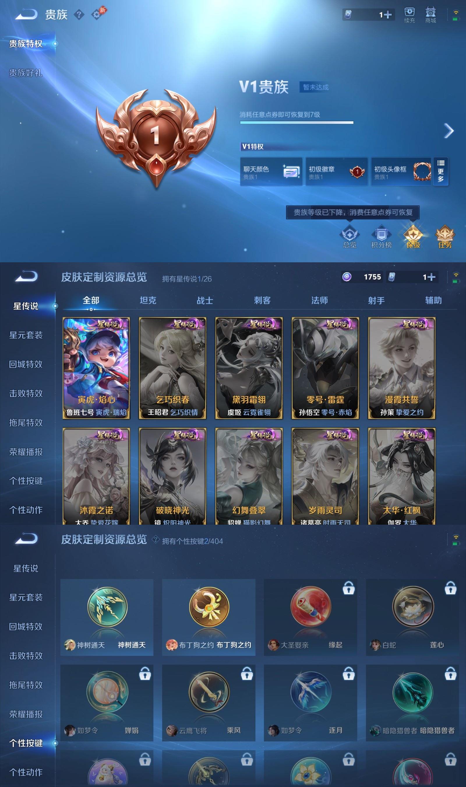 WZCMW4332577王者荣耀账号详情图4