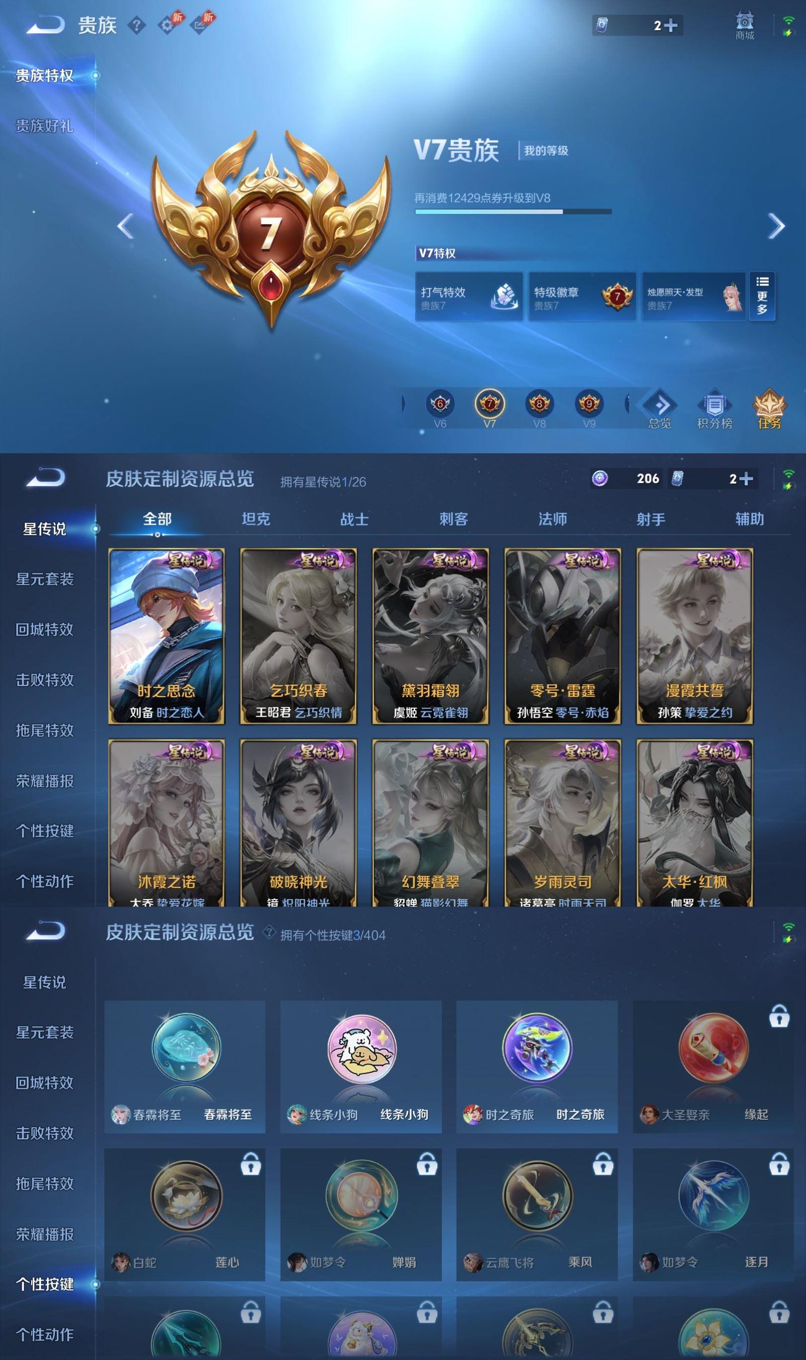 WZCMW4332573王者荣耀账号详情图5