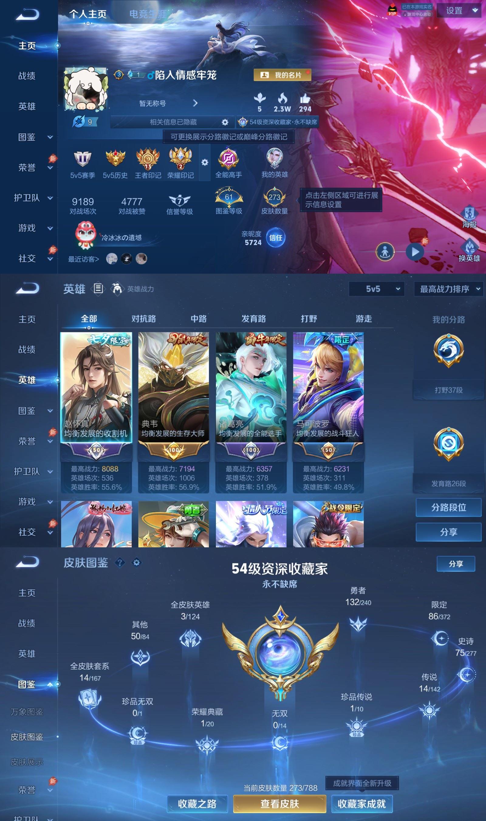 WZCMW4339835王者荣耀账号详情图1