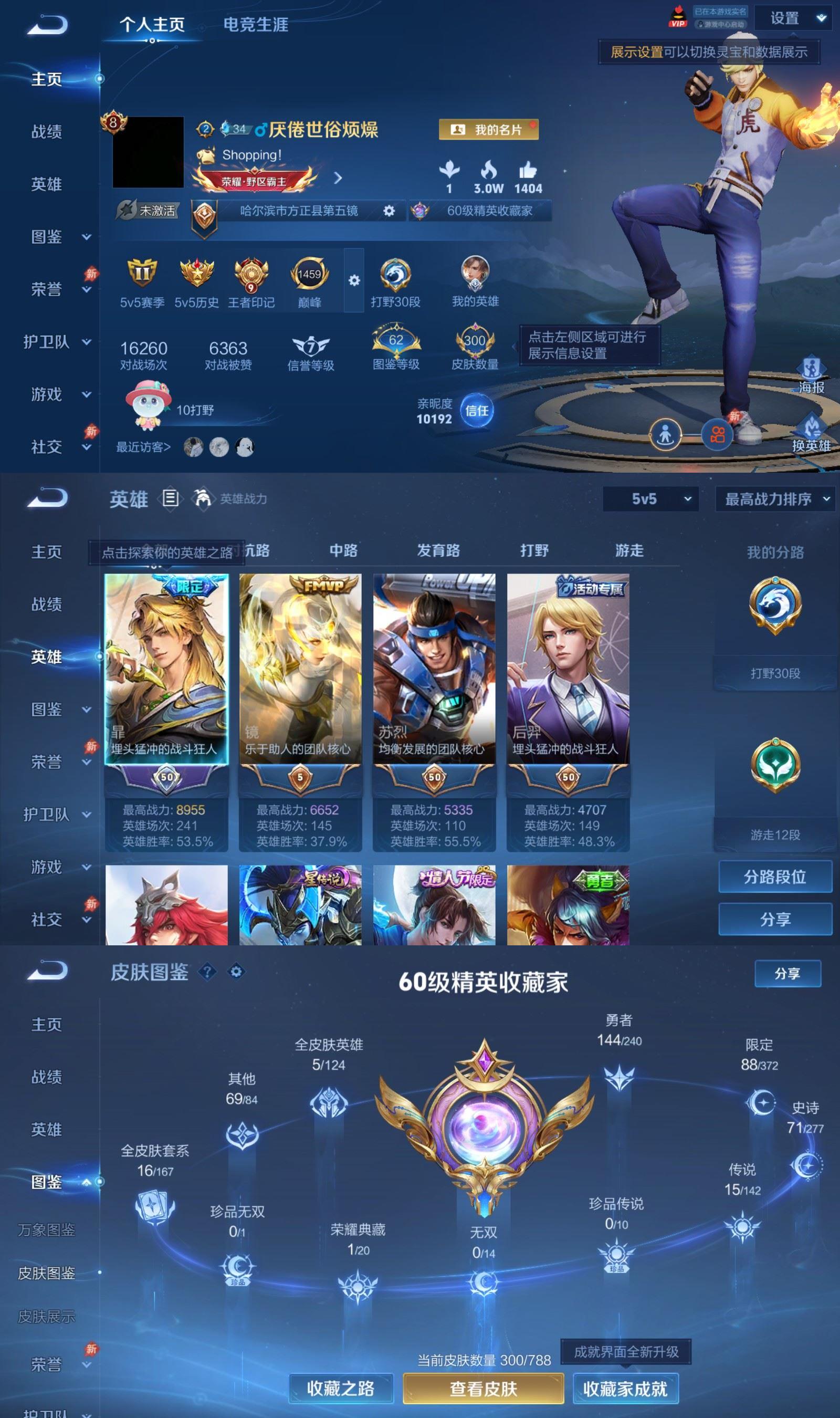 WZQM4345532王者荣耀账号详情图2