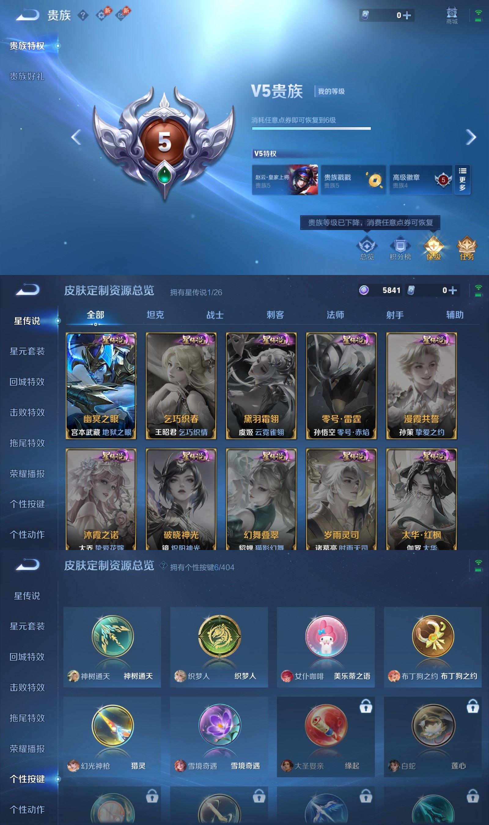 WZCMW4343249王者荣耀账号详情图6