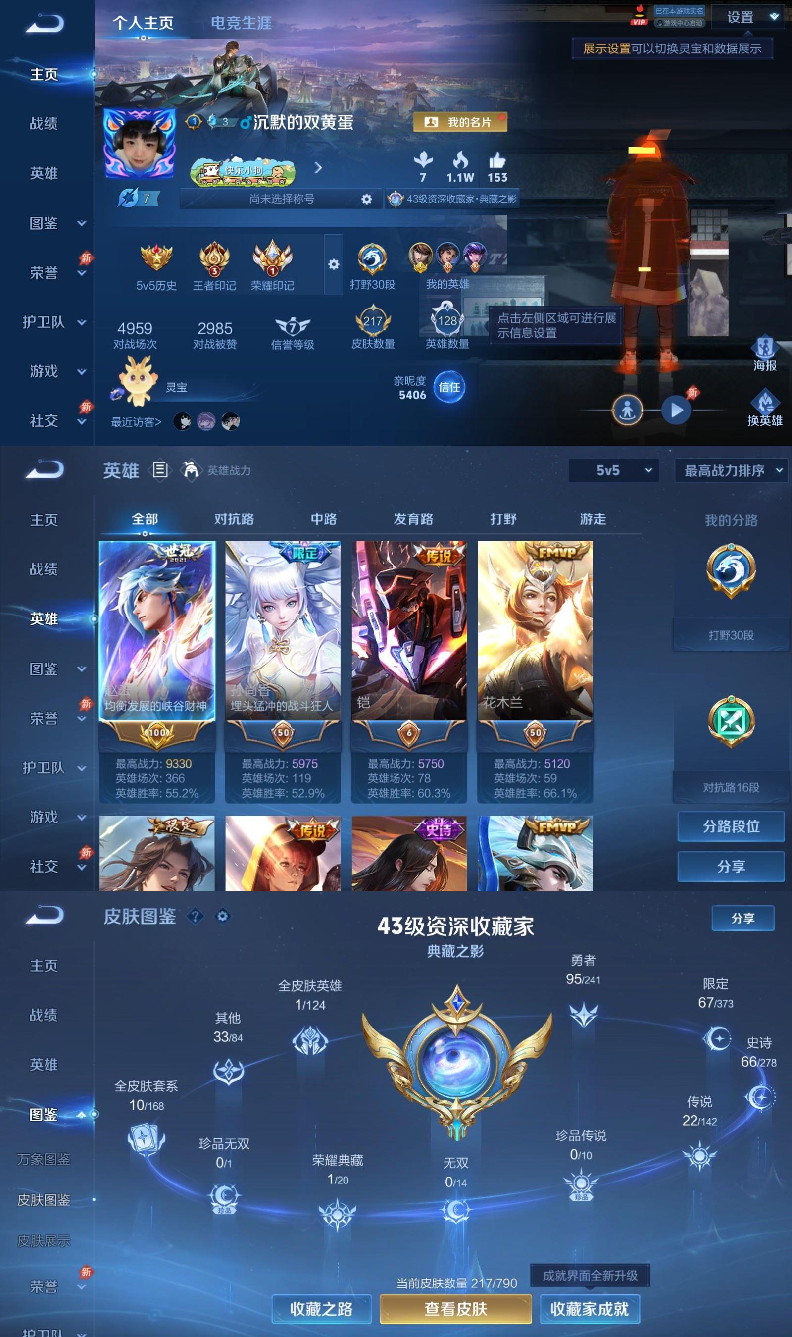 WZQM4348979王者荣耀账号详情图2