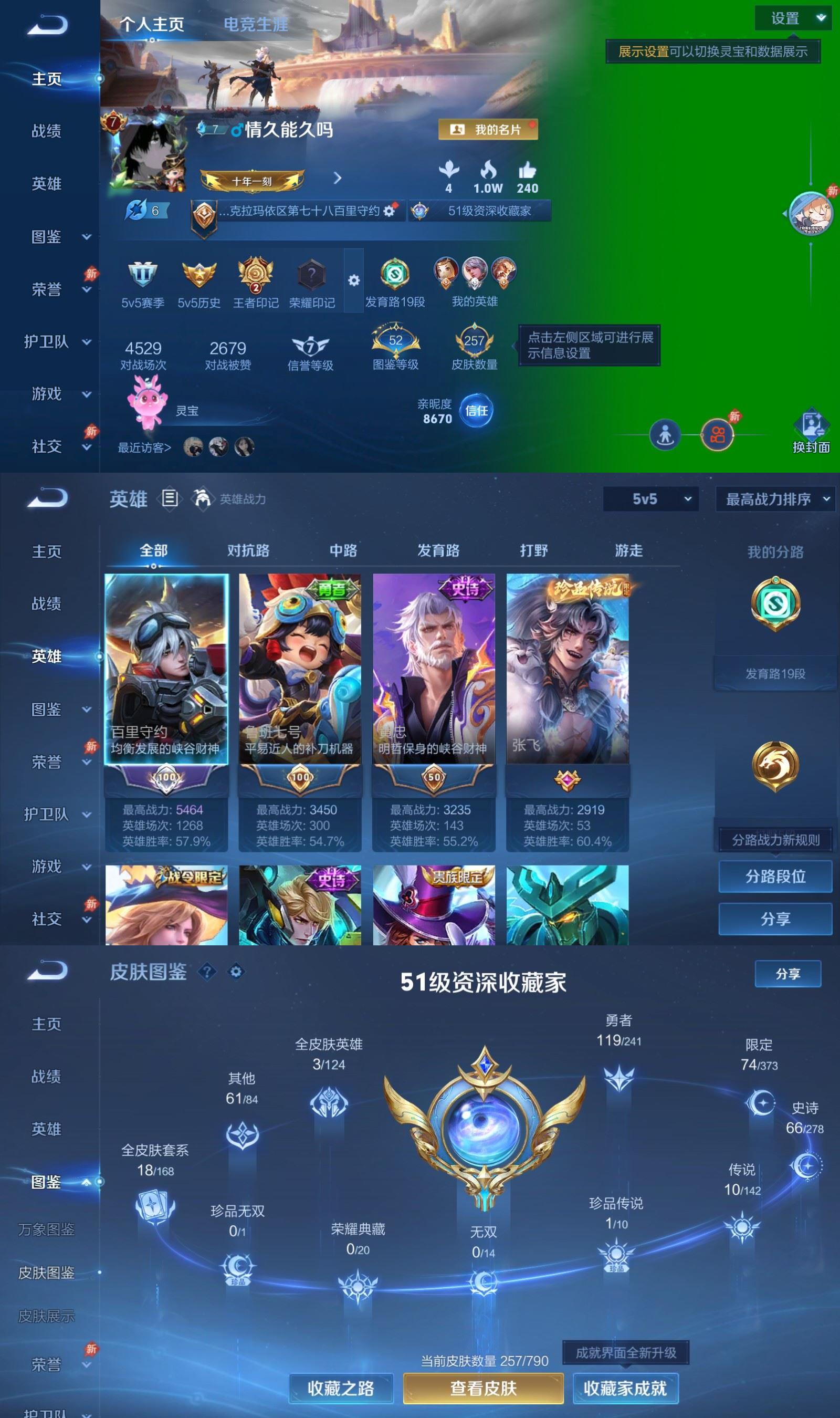 WZCMW4359629王者荣耀账号详情图1