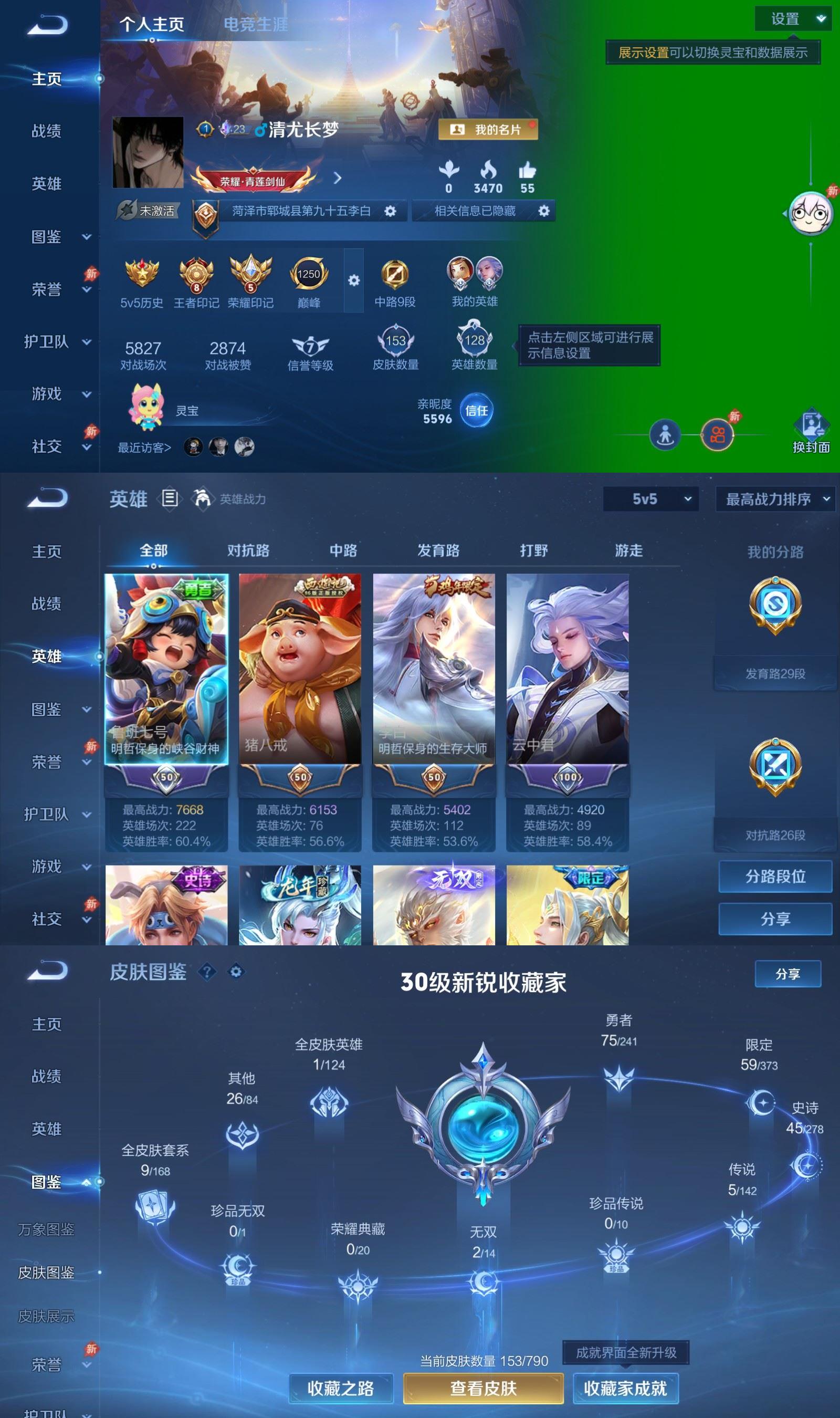 WZCMW4359646王者荣耀账号详情图1