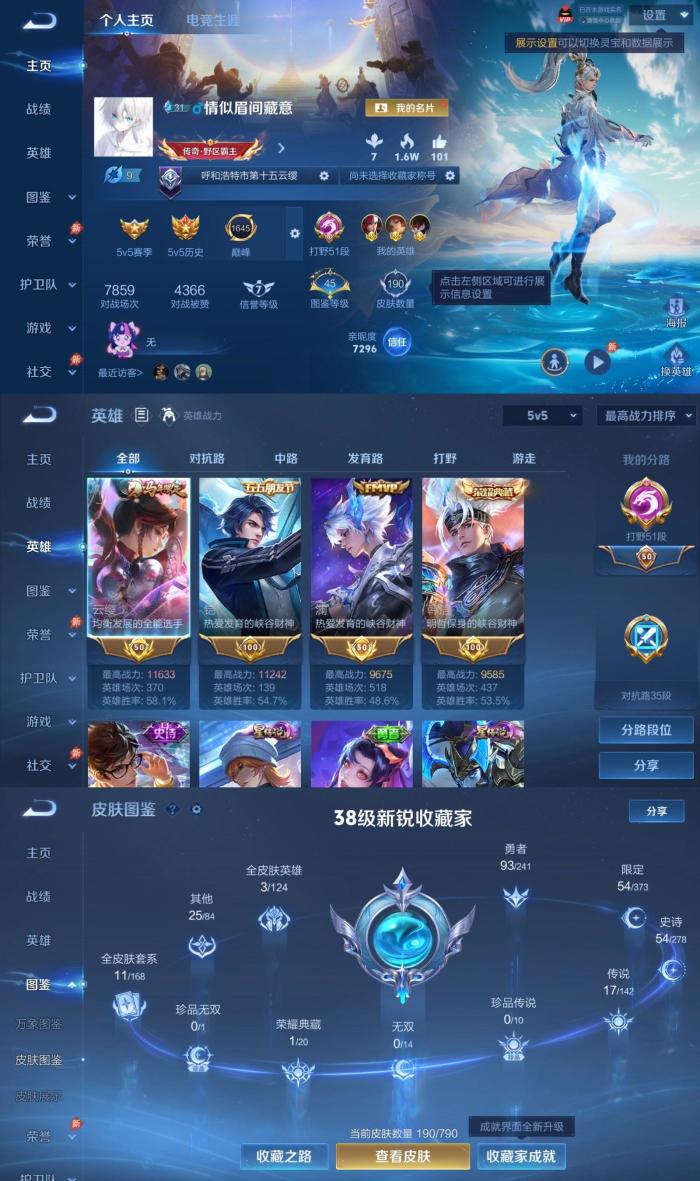 WZQM4375909王者荣耀账号详情图2