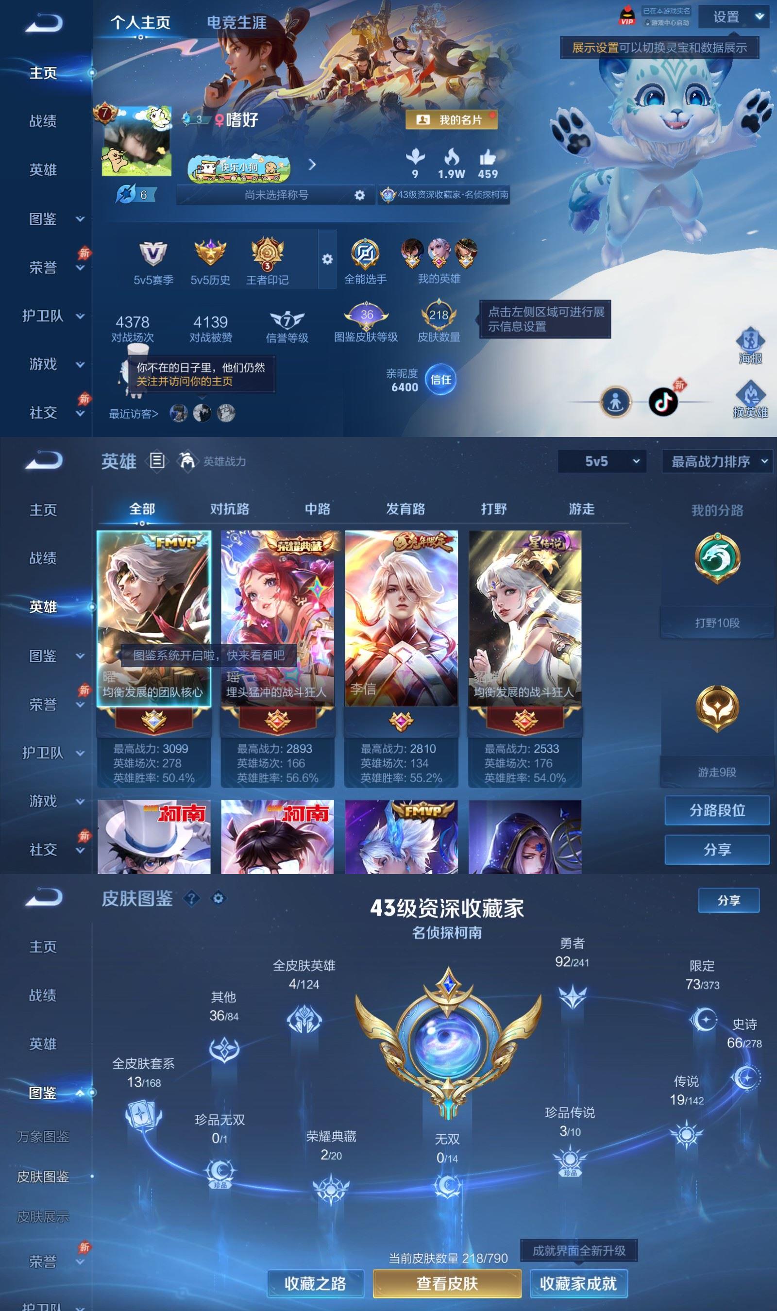 WZQM4338501王者荣耀账号详情图2