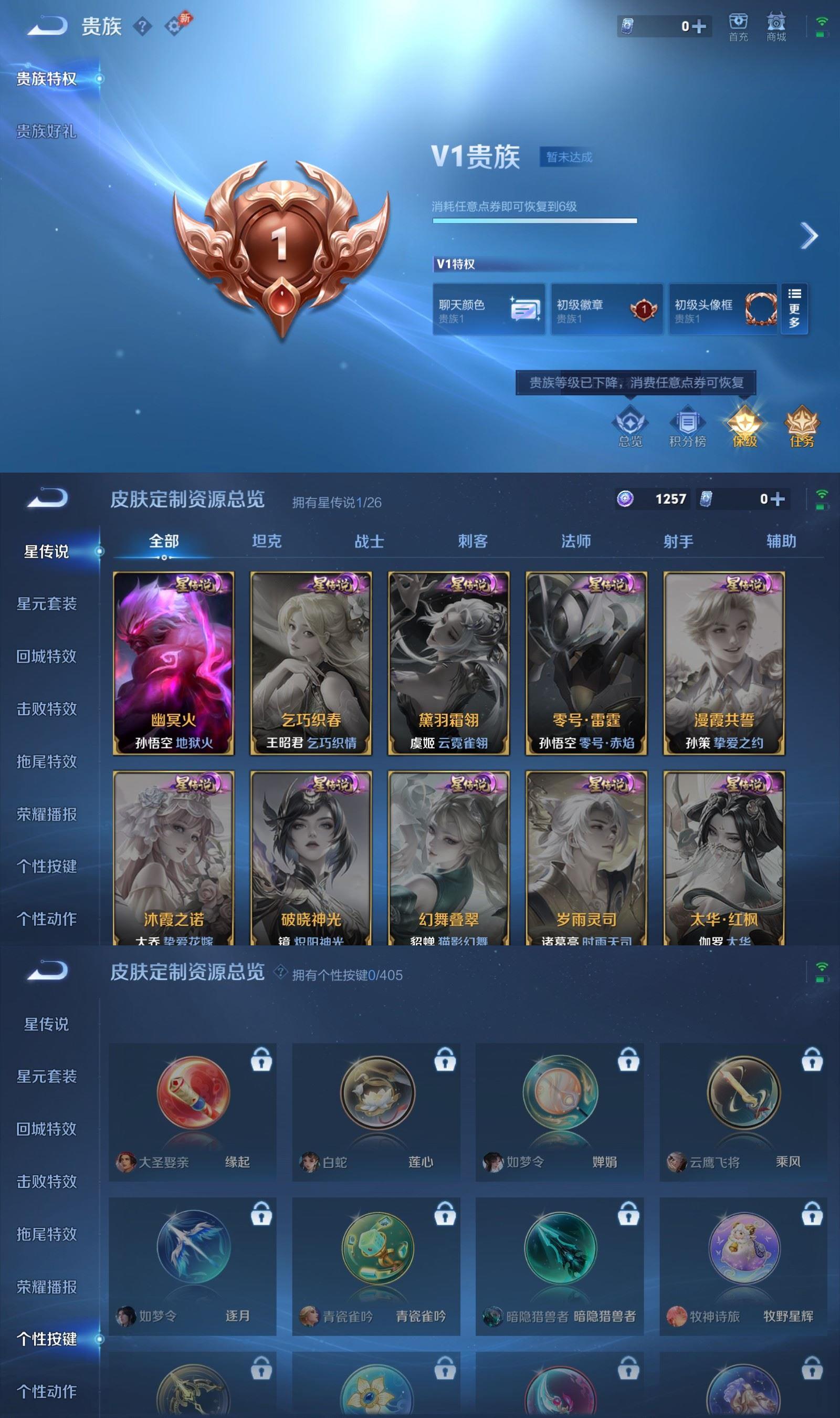 WZCMW4370090王者荣耀账号详情图4