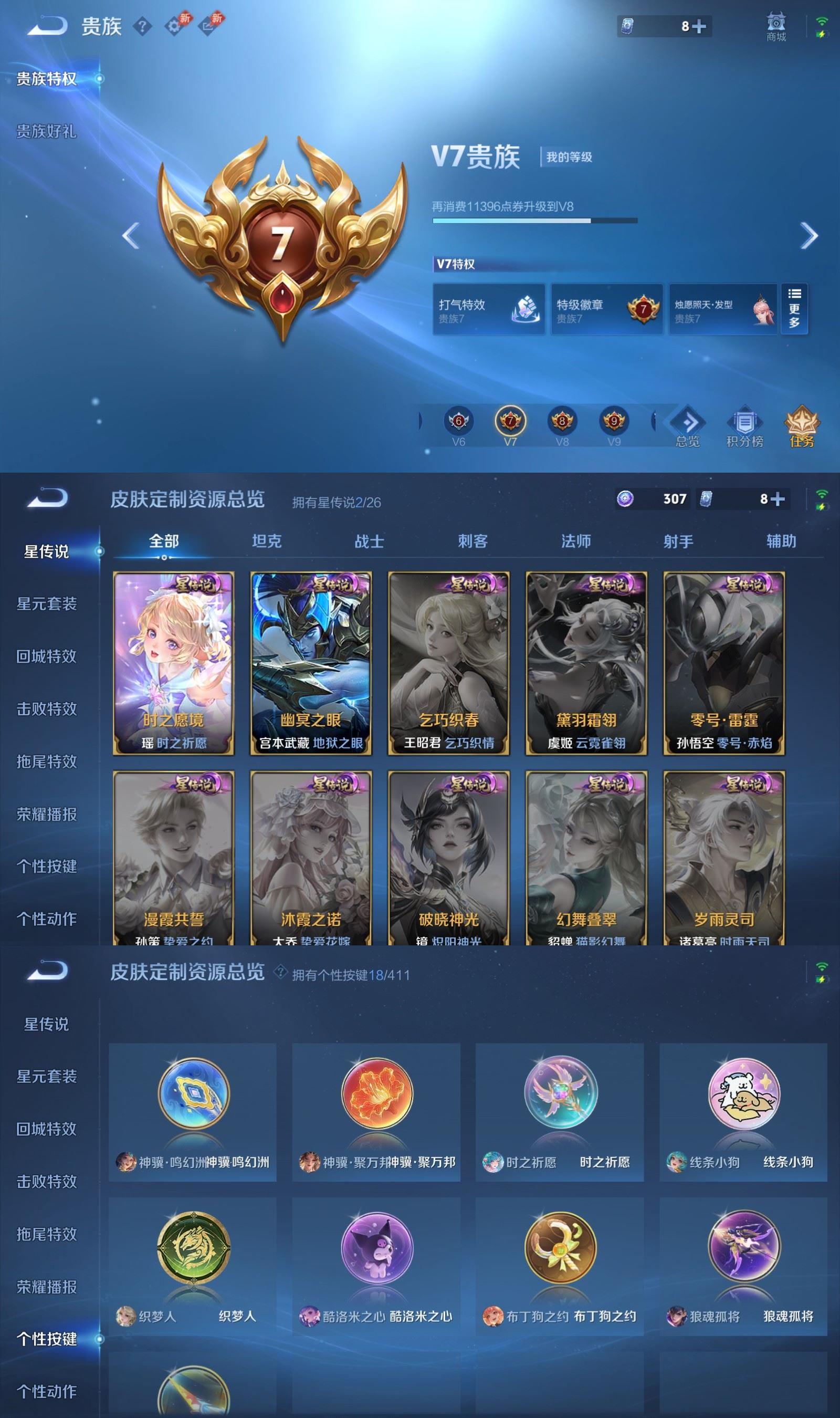 WZQM4356953王者荣耀账号详情图7