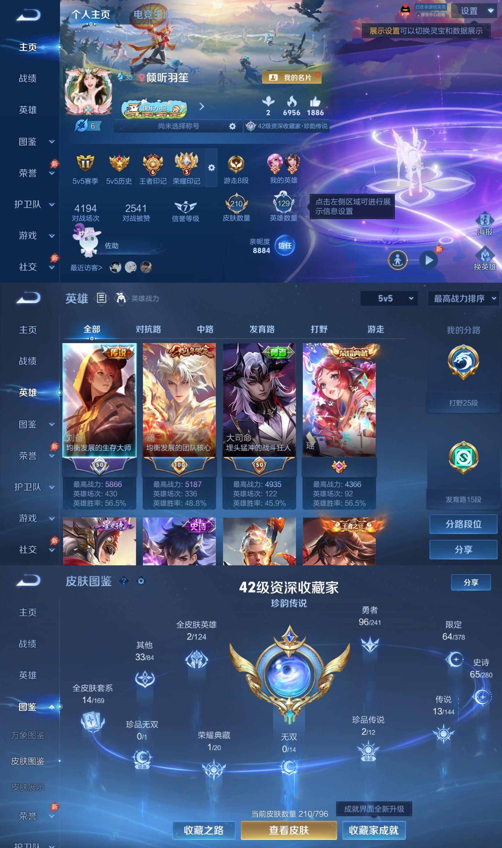 WZQM4356953王者荣耀账号详情图2